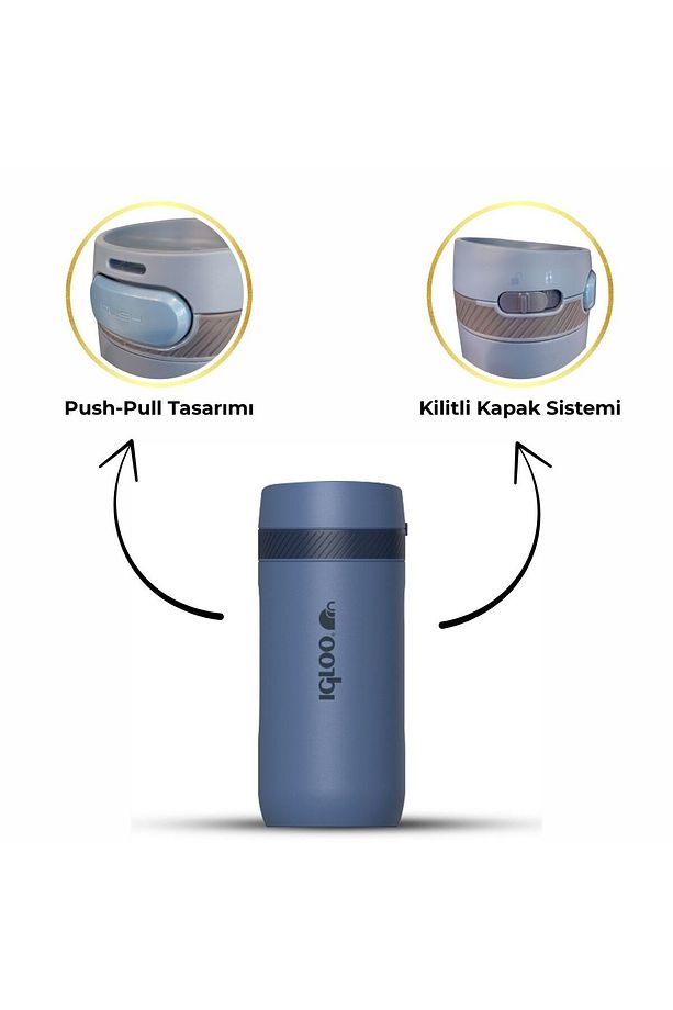 Squid Termos 410ml-LACİVERT - 3