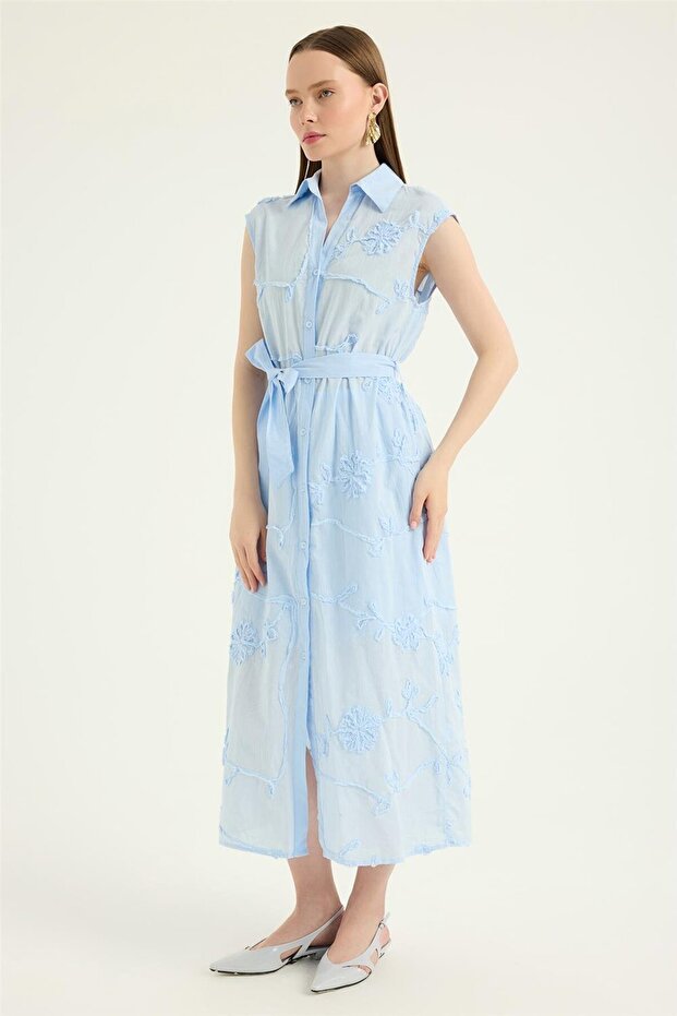 Kuşaklı Elbise - 2