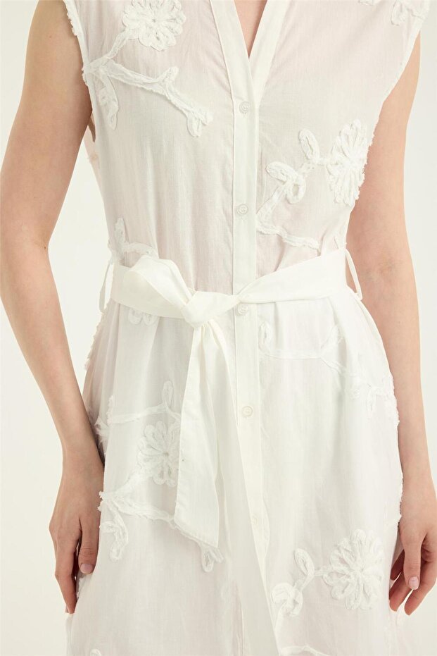 Kuşaklı Elbise - 4