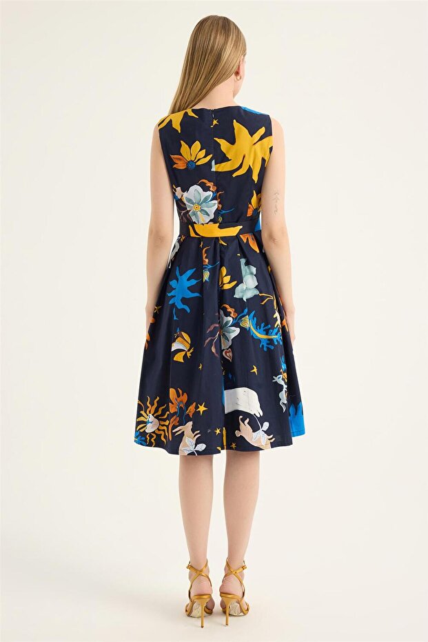 Kalın Askı Elbise - 5