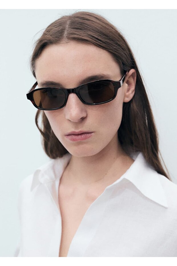 Oversize keten gömlek - 7