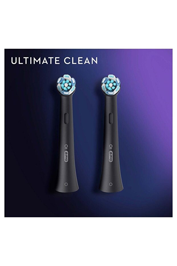 iO Ultimate Clean Siyah Diş Fırçası Yedek Başlığı 2 Adet - 4
