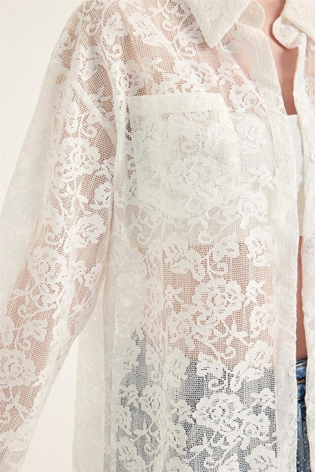 Dantel Gömlek - 4