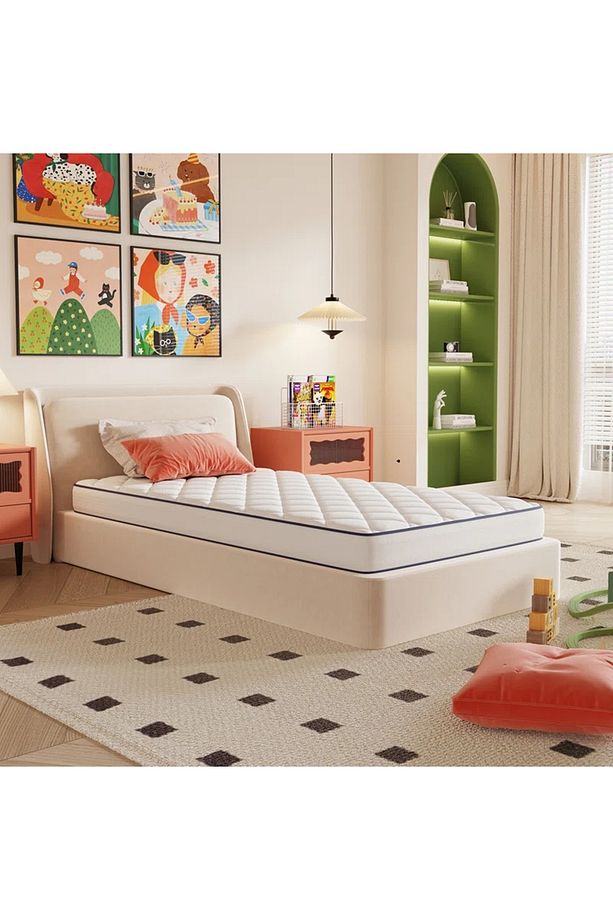 Tek Kişilik Full Ortopedik Çocuk Genç Yatak 90x190 15 cm Yükseklik - 2