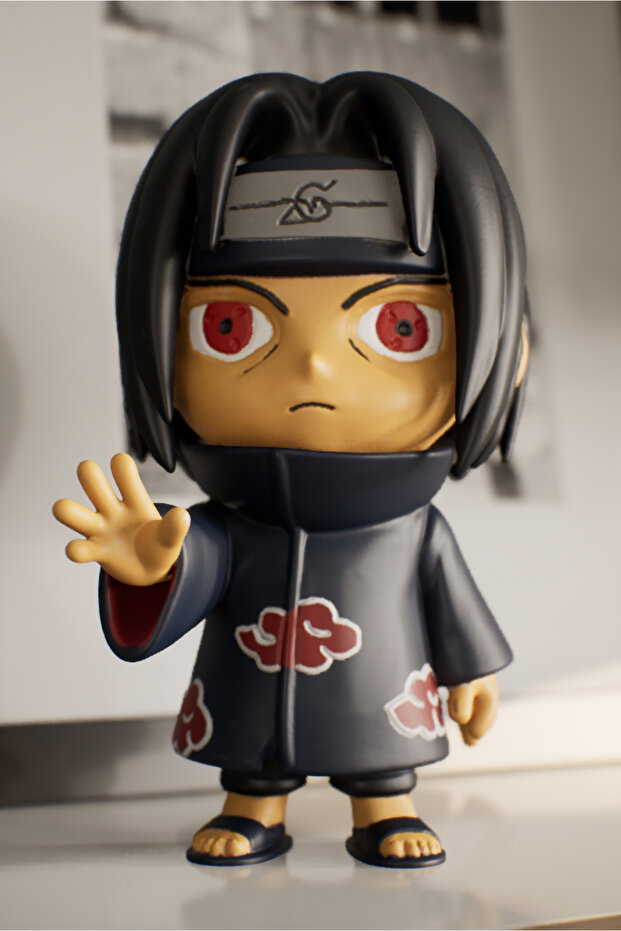 Itachi Uchiha 3d Mini Figür - 1