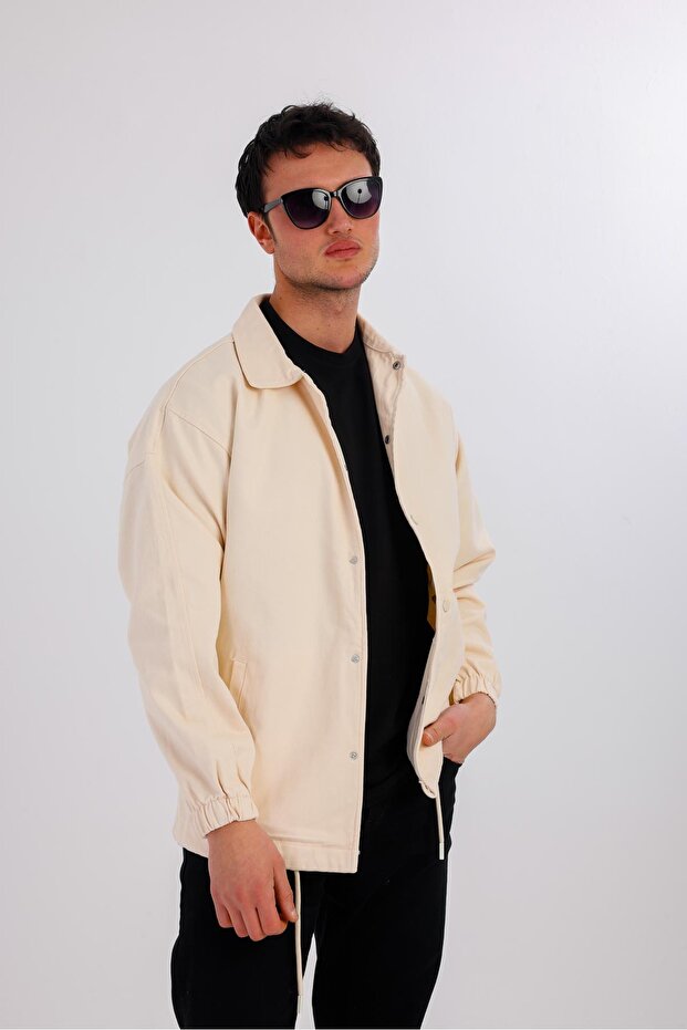 NIVEUS Kot Ceket - Krem - 4