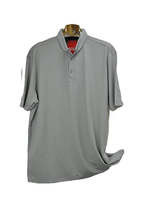 Super Battal Slim Fit Men's Combed Cotton T-Shirt