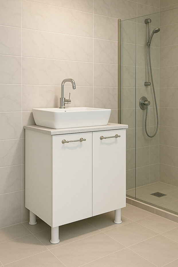 Muhteşem Lavabo Altı Dolabı modeli dekorasyonu