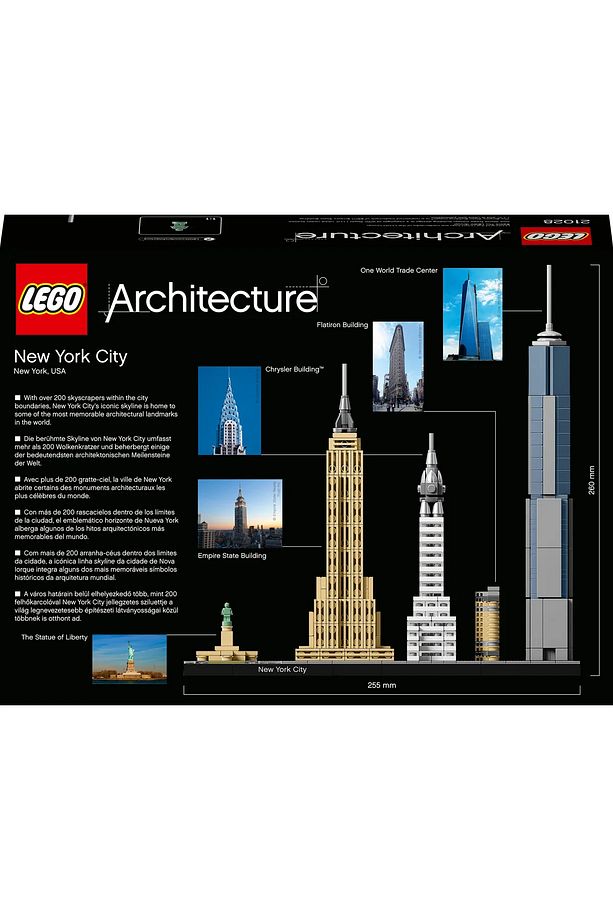 ® Architecture New York City 21028 - 12+Dekoratif ve Sergilenebilir Model Yapım Seti (598 Parça) - 5