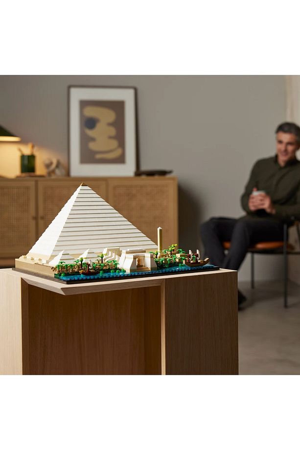 ® Architecture Keops Piramidi 21058 - 18+ Dekoratif ve Sergilenebilir Model Yapım Seti (1476 Pr) - 10