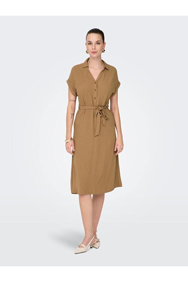 Jdymiami S/S Midi Shirt Dress Wvn