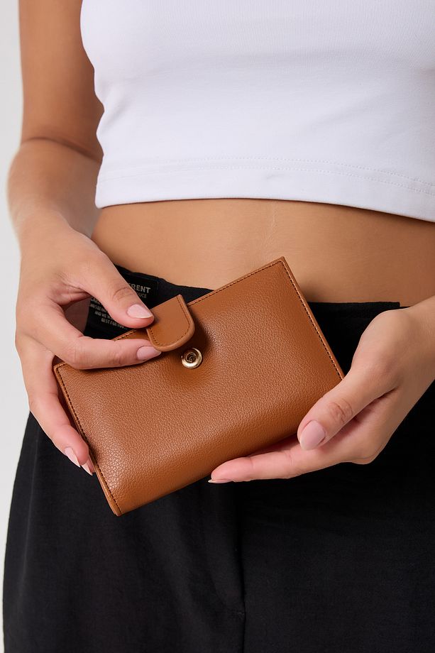 Camel Kadın Clutch , Cüzdan ve Kartlık 06FS25Y10 - 2