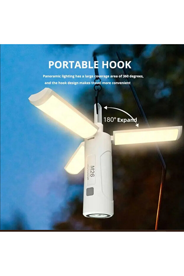 مصباح تخييم متعدد الوظائف - 5