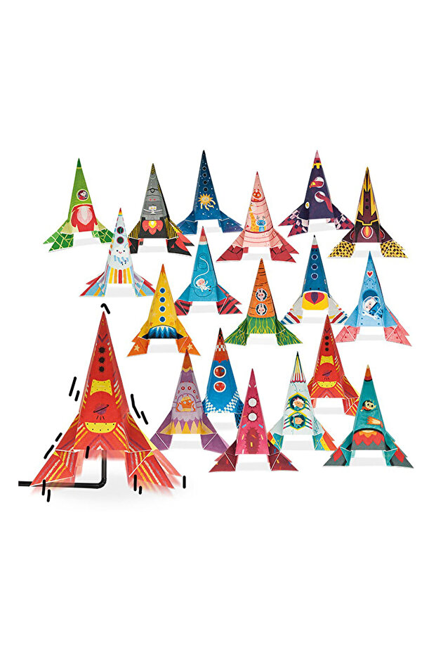 Easy Origami - Rocket - 2