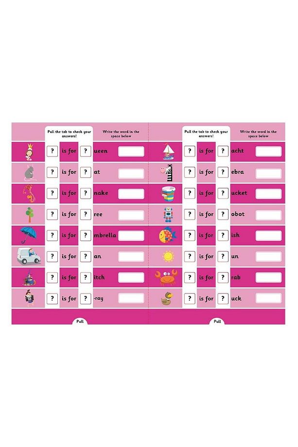 Lets Learn The Alphabet - Pull The Tabs - 5