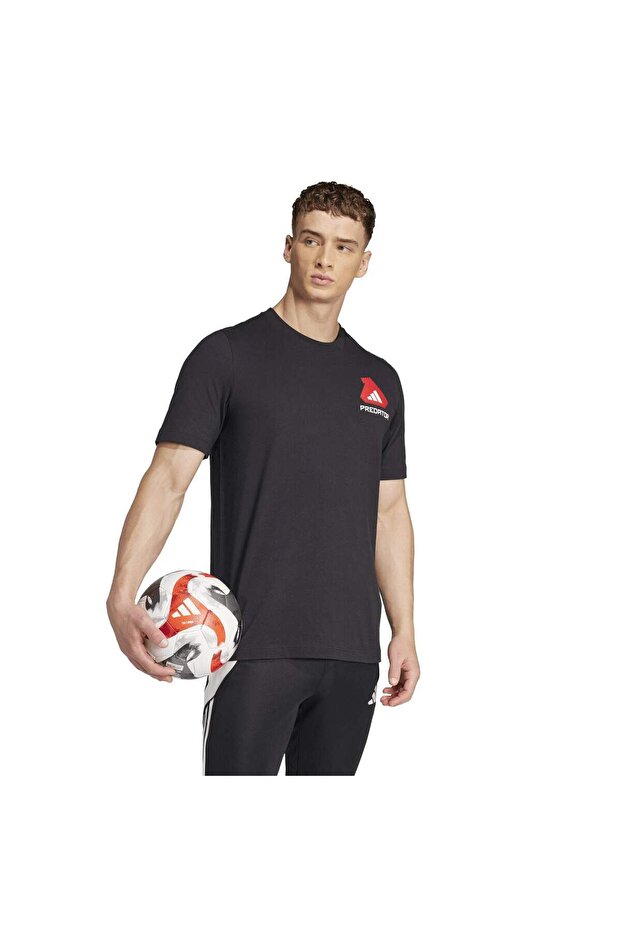 Predator History G T Erkek Siyah Yuvarlak Yaka Tişört - 5