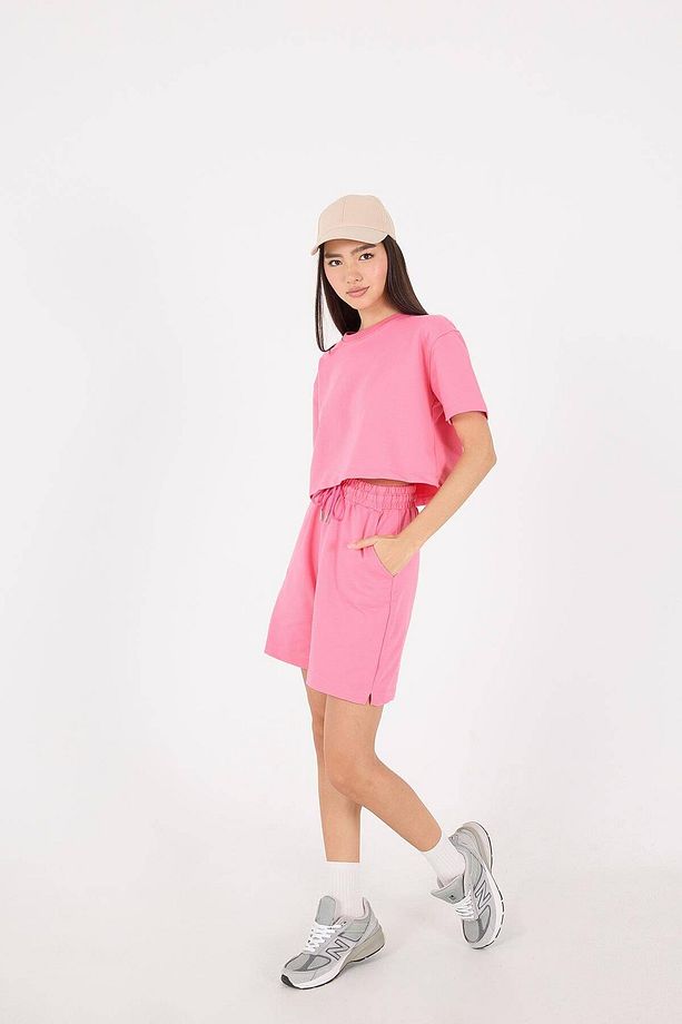 T-shirt Ve Bermuda Şort Takım Tkm4506-asn75 - 2