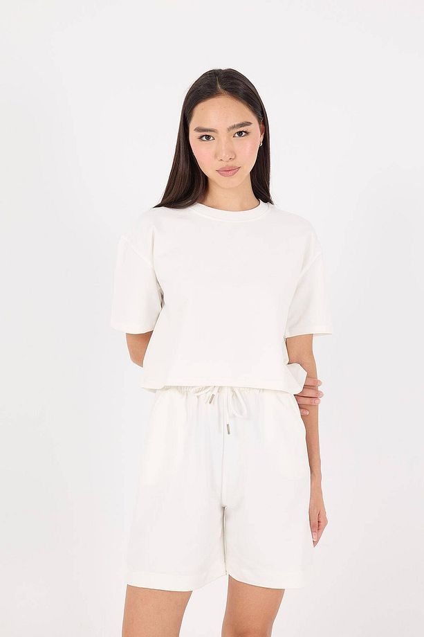 T-shirt Ve Bermuda Şort Takım Tkm4506-asn75 - 4
