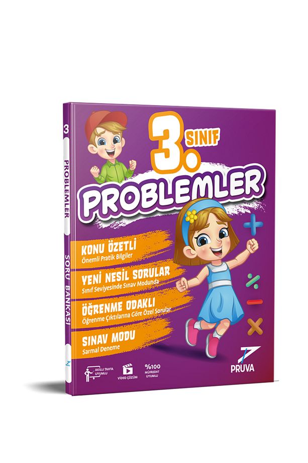 PRUVA 3. SINIF PROBLEMLER SORU BANKASI - 1