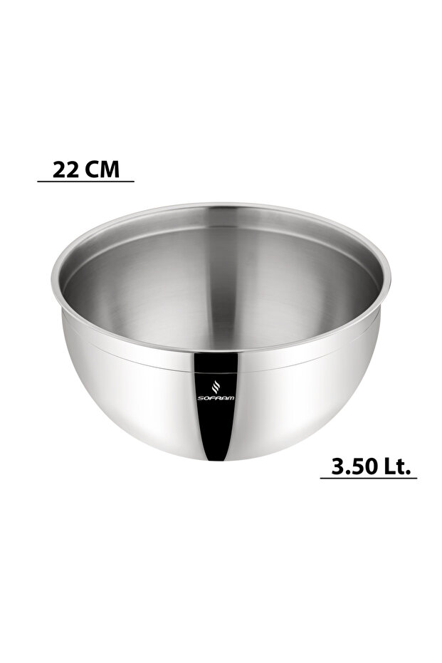 22 cm Çelik Kase - 1