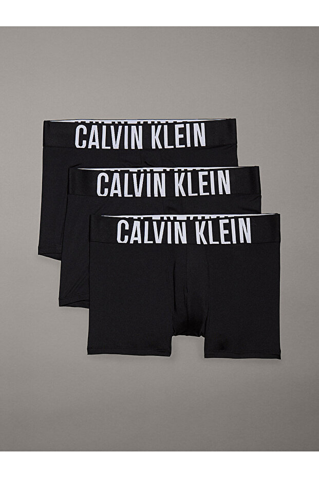 Erkek Siyah 3'lü Paket Boxer - 1
