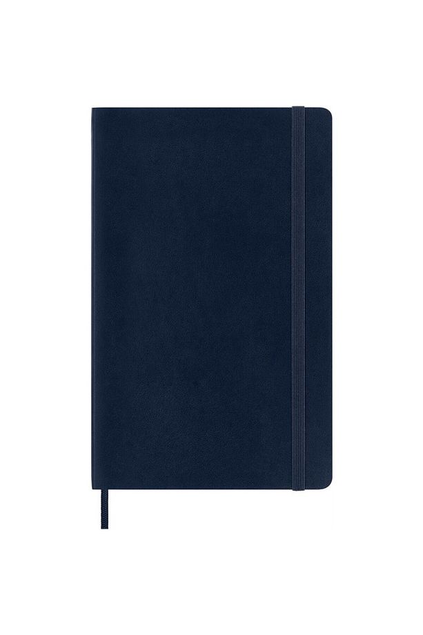 Çizgili Safir Mavi Defter L Boy Soft Kapak - 2