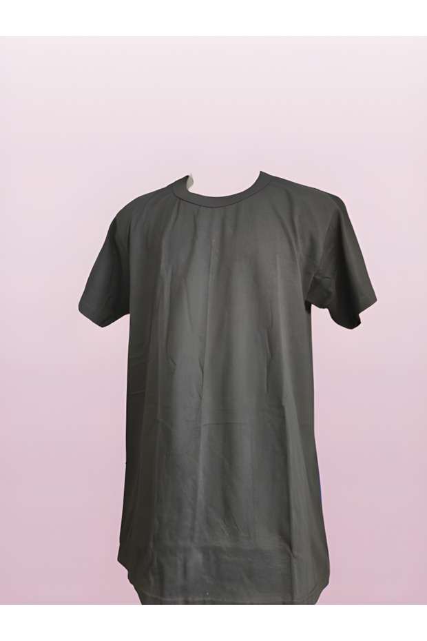 2 Pcs Men's Crew Neck (Shipped in a Box) Black Short Sleeve T-Shirt Quality 100% Combed Cotton