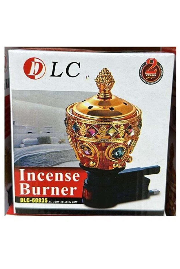 مبخرة كهربائية صغيرة ٤٠ واط - ذهبي - DLC-60835