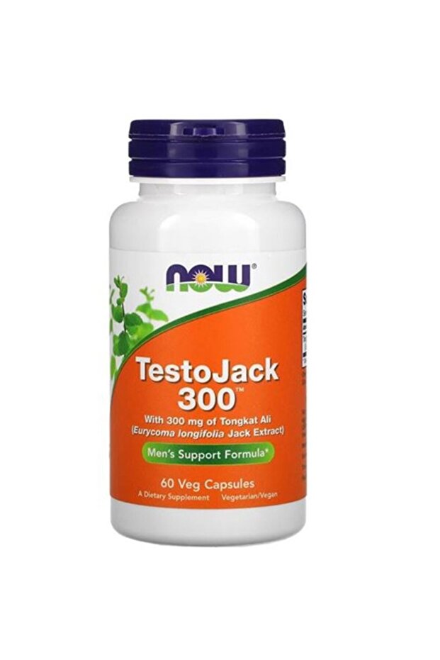Foods, Testojack Tongk 300, 300 Mg, 60 Veg Capsules