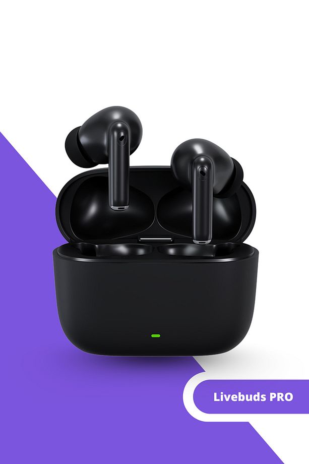 Livebuds Pro Bluetooth Kulaklık HD Ses Performansı A Kalite Uzun Şarj Süresi - 1