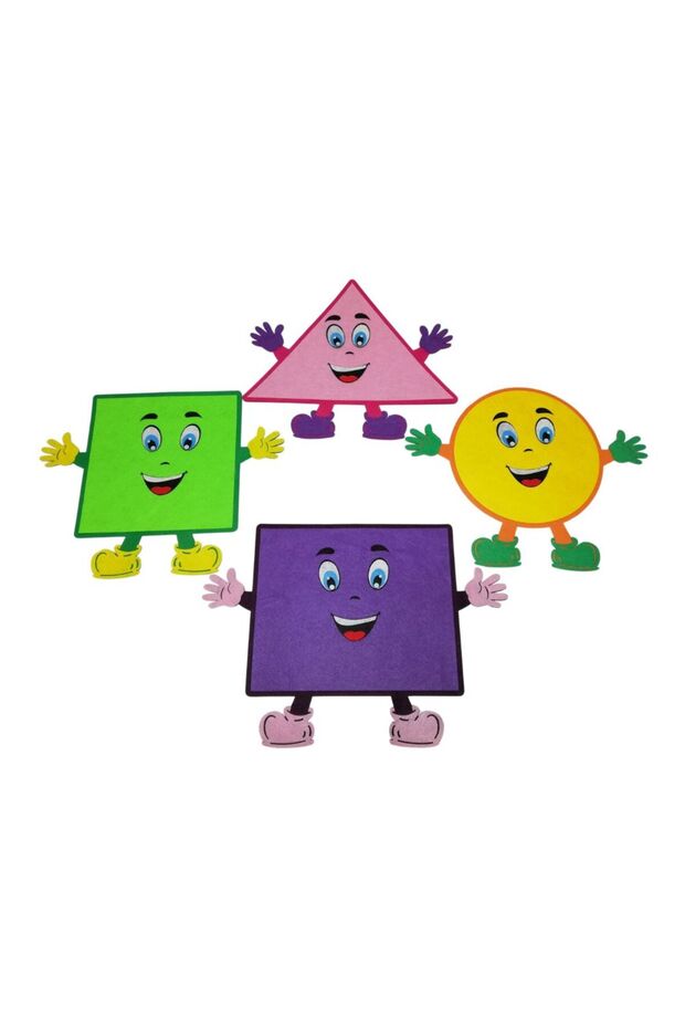 Geometric Shapes Board (felt Training Material)
