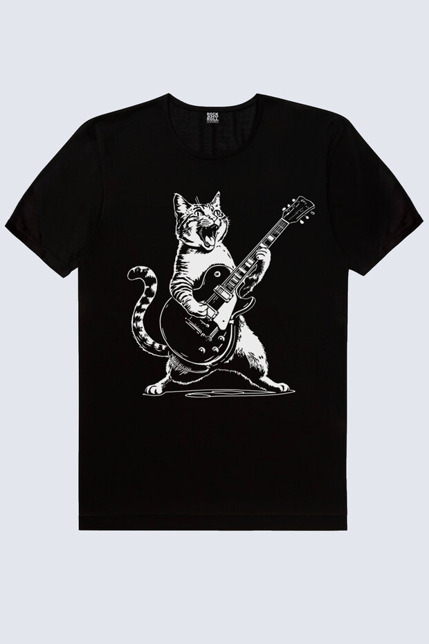 Sarman Rock Black Short Sleeve Men's T-Shirt
