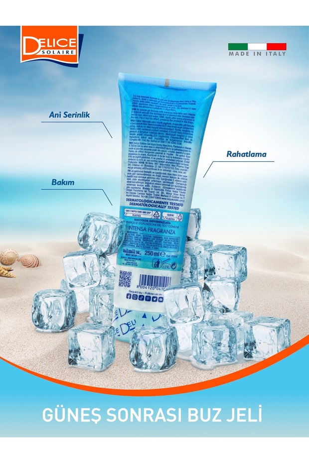 Güneş Sonrası Buz Jeli 250ml - Ani Serinlik ve Rahatlama (Aftersun) - 3