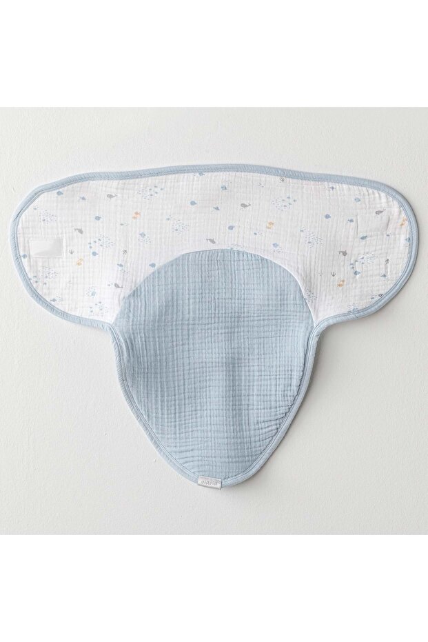 Blue Baby Swaddle Blue