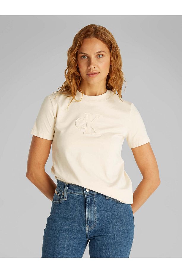 CK APPLIQUE REGULAR TEE - 1