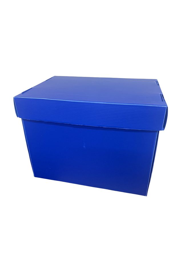 DİRİLİM ARŞİV KUTUSU SAKLAMA KUTUSU 41X29X31CM TAŞIMA KUTUSU PLASTİK OLUKLU 15 ADET - 3