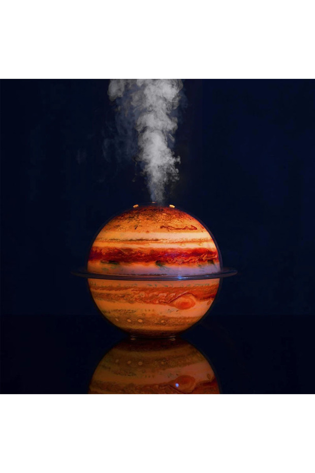 Air Humidifier, With Aromatherapy Diffuser Jupiter Planet Shape, Ambient Lighting - 2