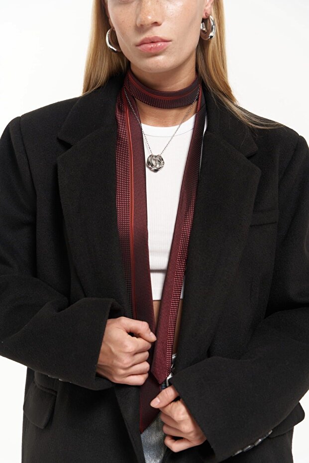 Howell Siyah Blazer Ceket - 5