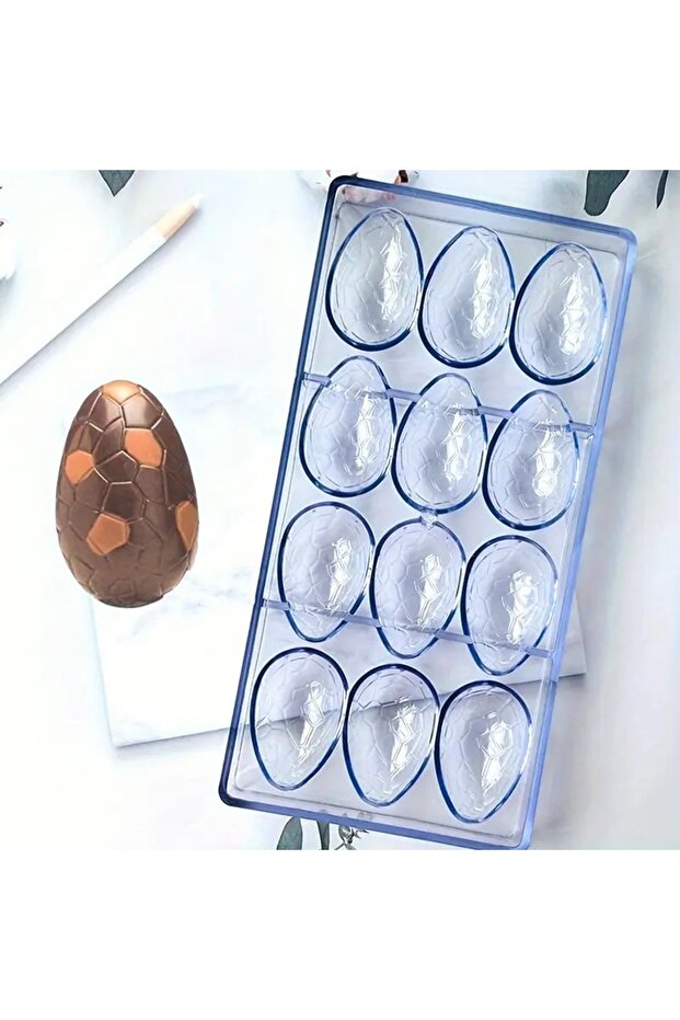 قالب شوكولاتة بيضة بولي كربونات