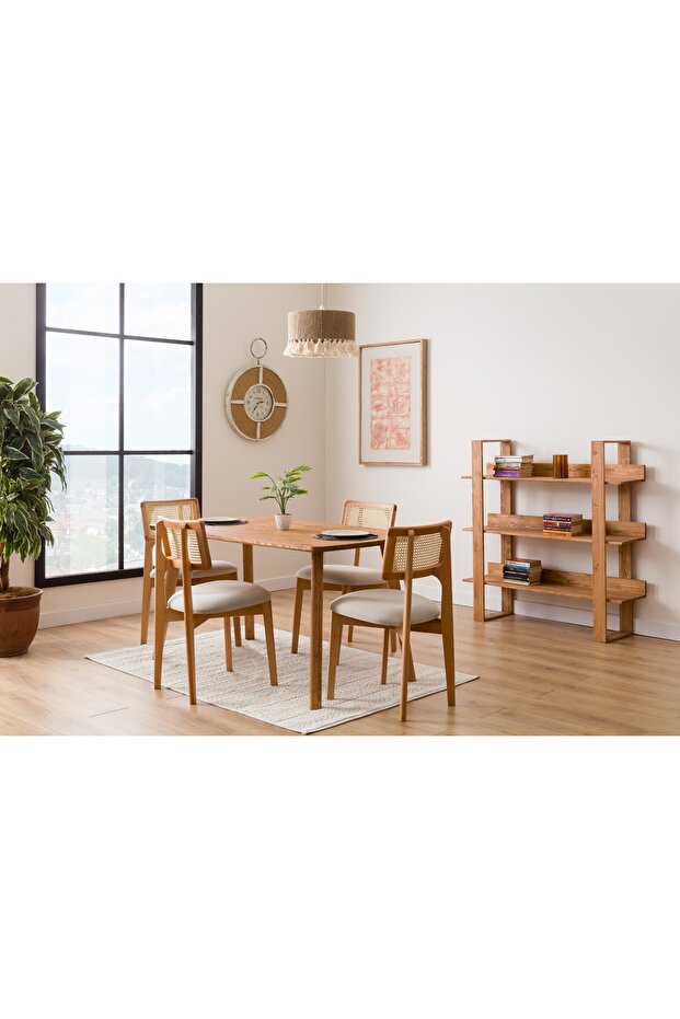 BONY DİKDÖRTGEN MASA TAKIMI - 6