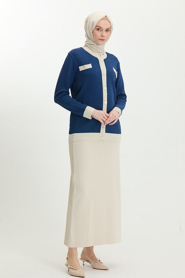 Monogram Triko Hırka - 3