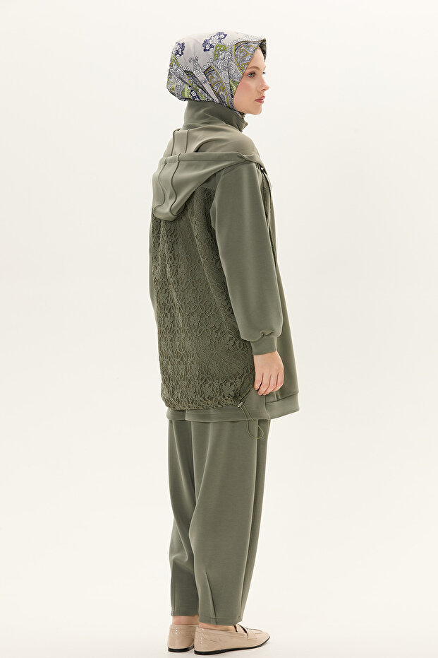 Kapüşonlu İkili Takım - 5