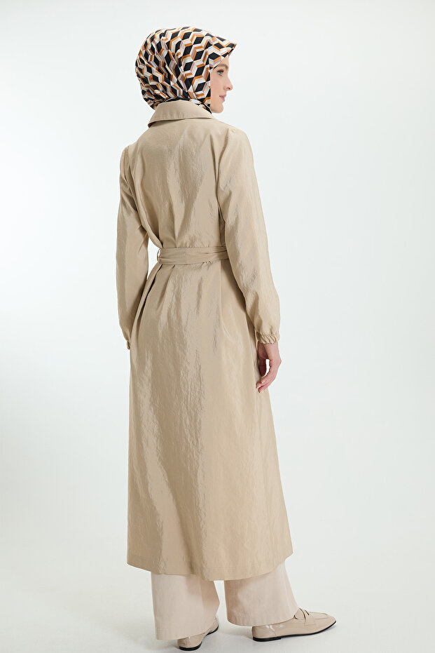 Kuşaklı Paraşü Pardösü - 4