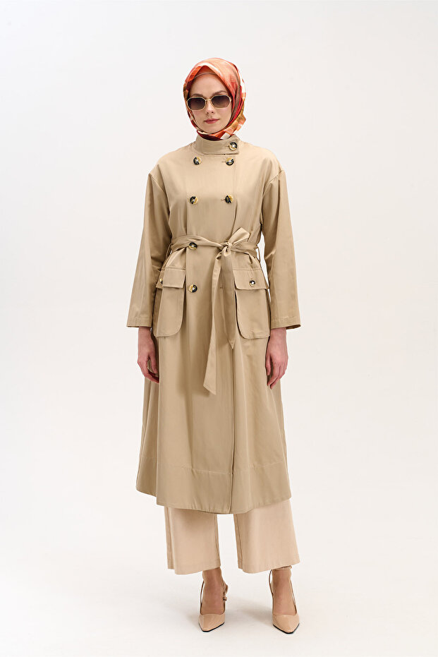 Kuşaklı Kruvaze Kap - 1