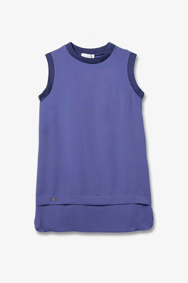 Sıfır Kollu Basic Tunik - 1