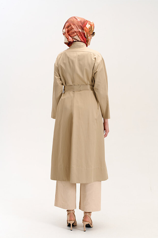 Kuşaklı Kruvaze Kap - 7