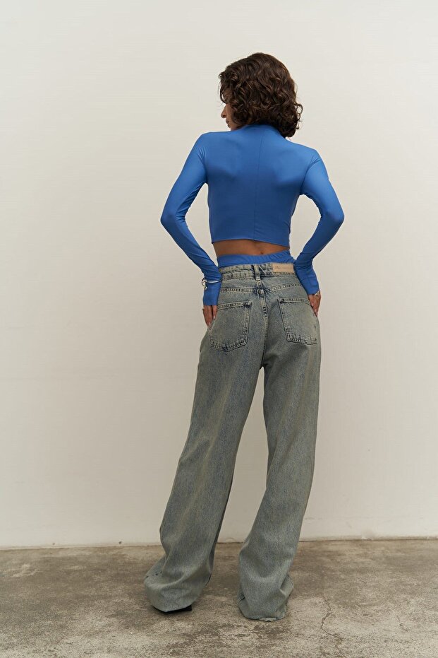 Biance Mavi Crop - 4