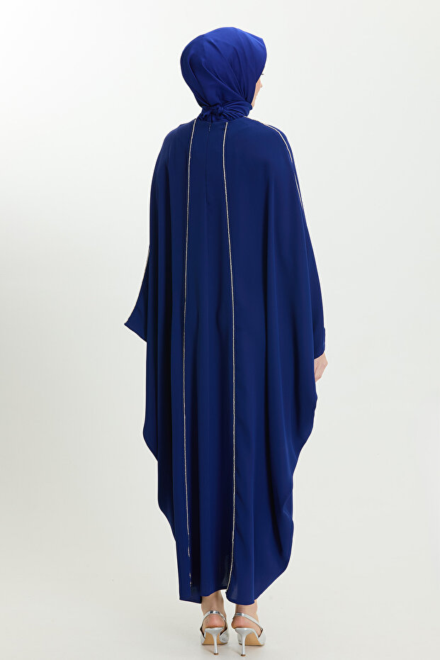 Taş Detaylı Abaya - 7