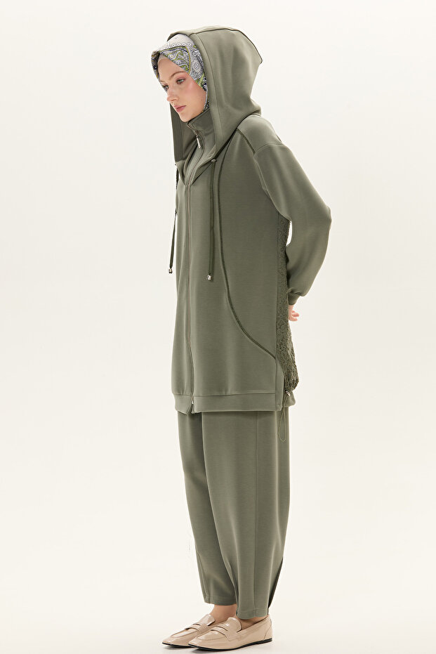 Kapüşonlu İkili Takım - 4