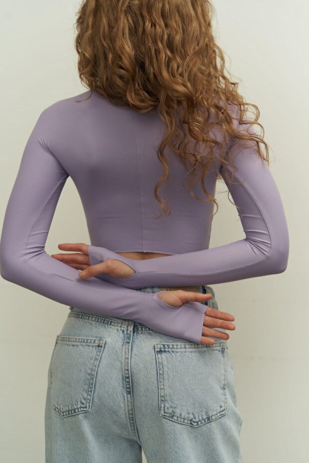 Biance Lila Crop - 4